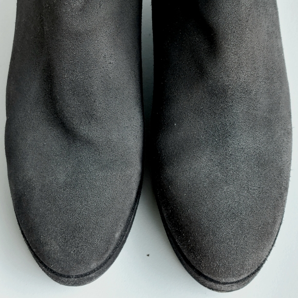 Surface to Air anthracite suede Alley Ankle wedge booties, EU40, GUC - Picture 2 of 14